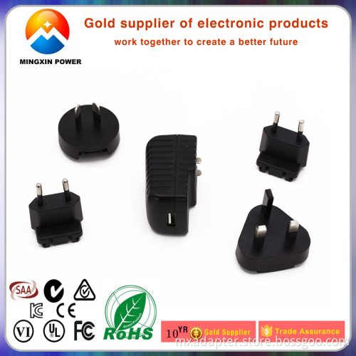 Plastic male and female power adapter supplier
